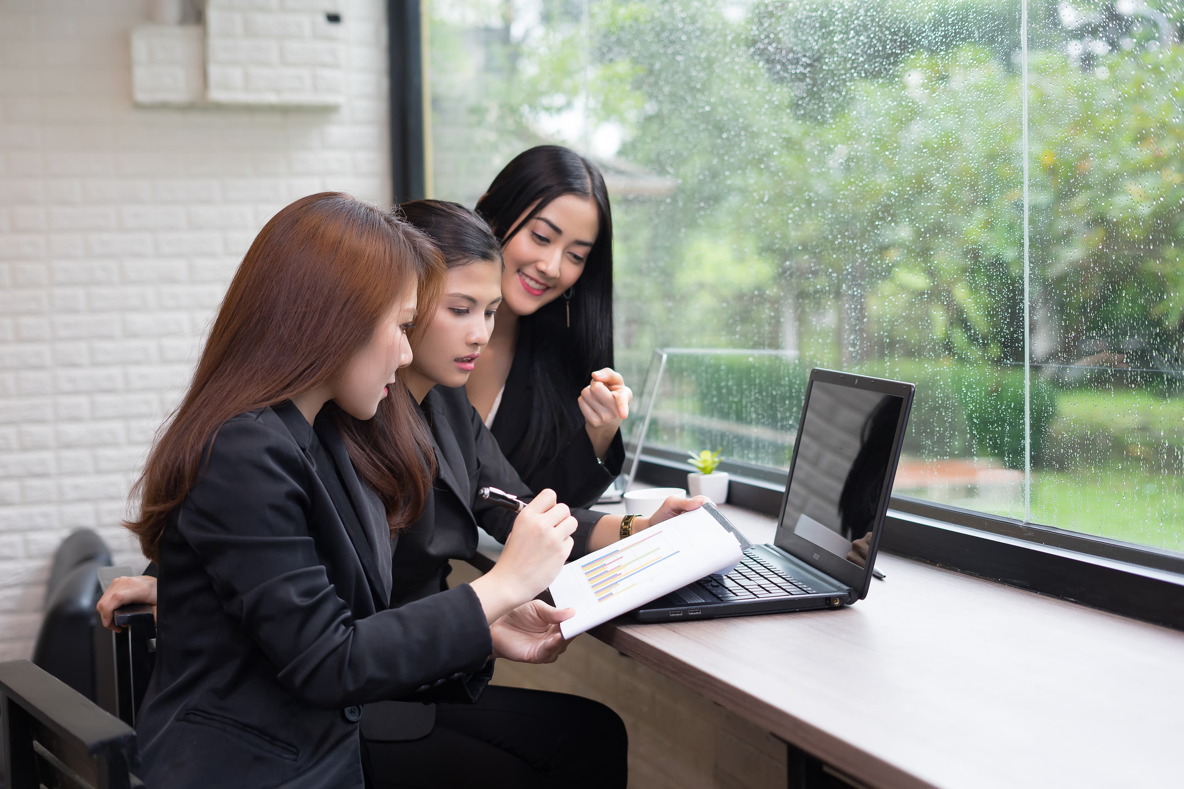 Singapore professionals collaborating